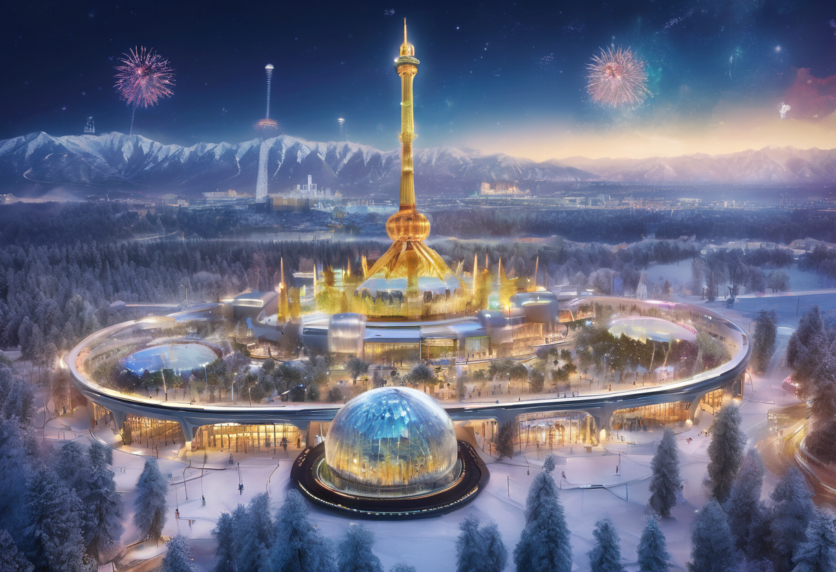 Какие новые аттракционы будут доступны на новогодних программ 2025 в Алматы?